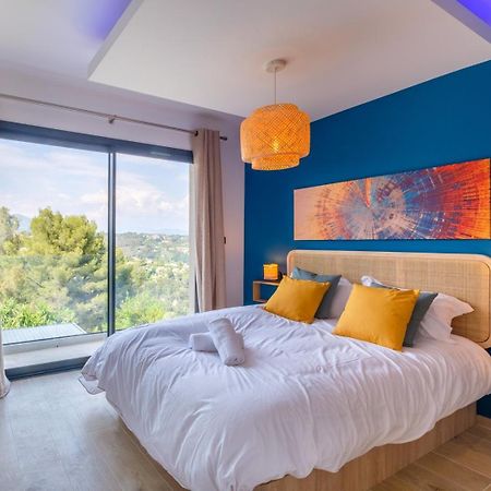 Saint Paul De Vence A La Vue Imprenable Villa Ngoại thất bức ảnh