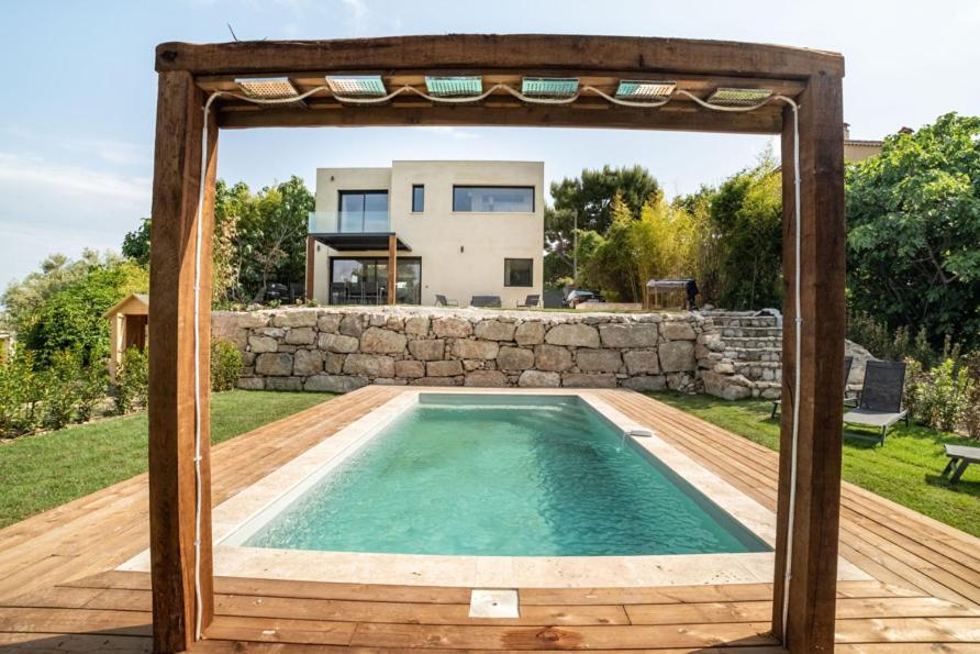 Saint Paul De Vence A La Vue Imprenable Villa Ngoại thất bức ảnh